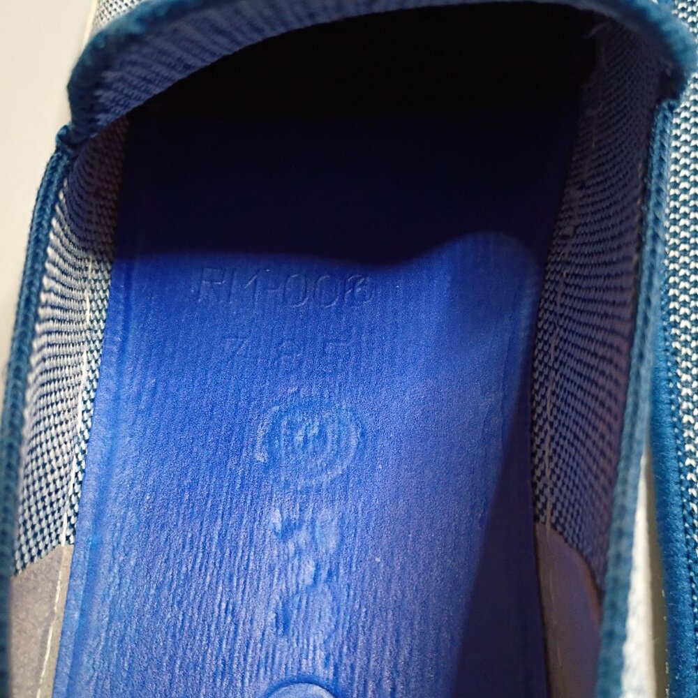 Rothy's The Original Slip On Sneaker Anchor Textile Women's US Size 8 - Picture 7 of 8